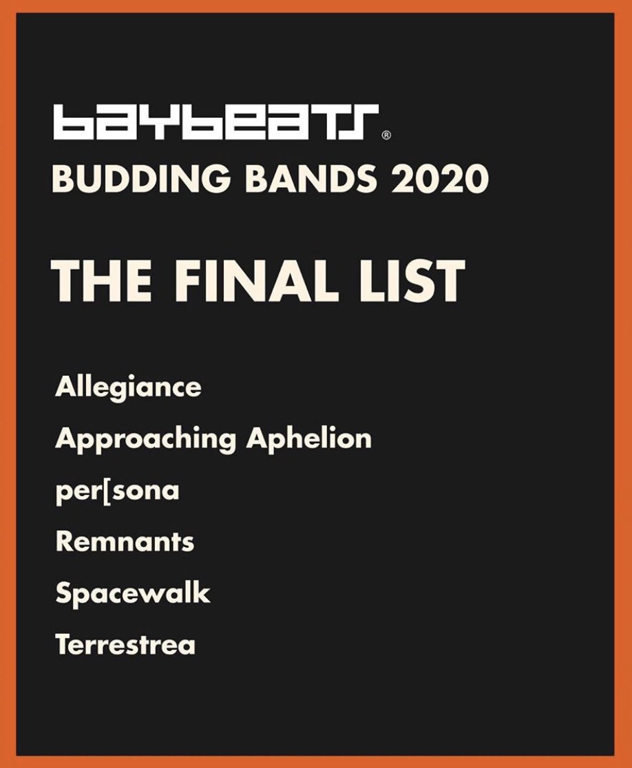 Baybeats 2020.
