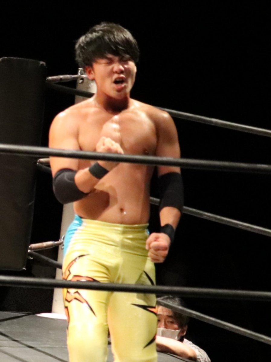 sarukichi0724's tweet photo. #木下亨平選手

2020.9.3 TTT 新木場大会

#TTTpro
#SCRAMBLE7 https://t.co/6aHofWYPmo