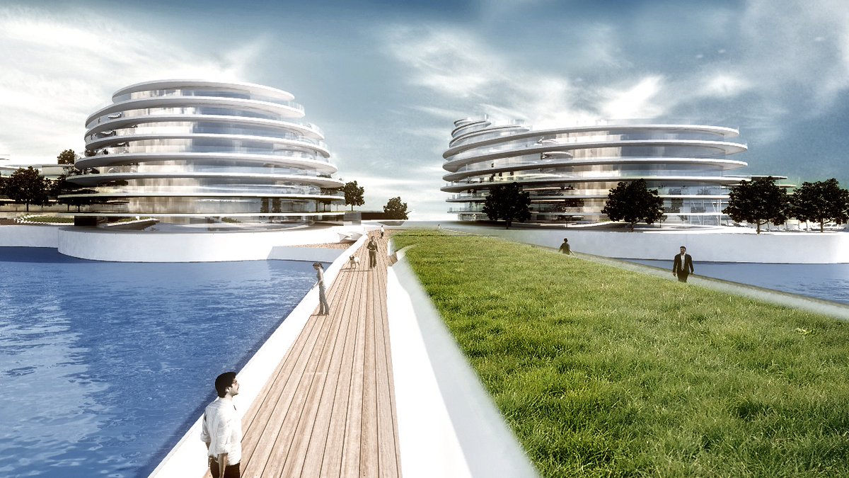admaresglobal's tweet photo. Future cities are built on water.
#admares #realestateonwater #floatingrealestate #innovativeconstruction #floating #onwater #sustainableconstruction #green #minimalimpact #environmentallyfriendly #offsitemanufacturing #futureliving #futureonwater #futurecities #floatingcity https://t.co/7WkLqN8cIu
