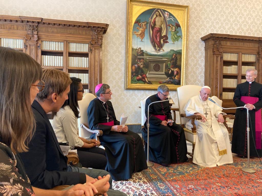 Mgr Eric de Moulins-Beaufort tweet media