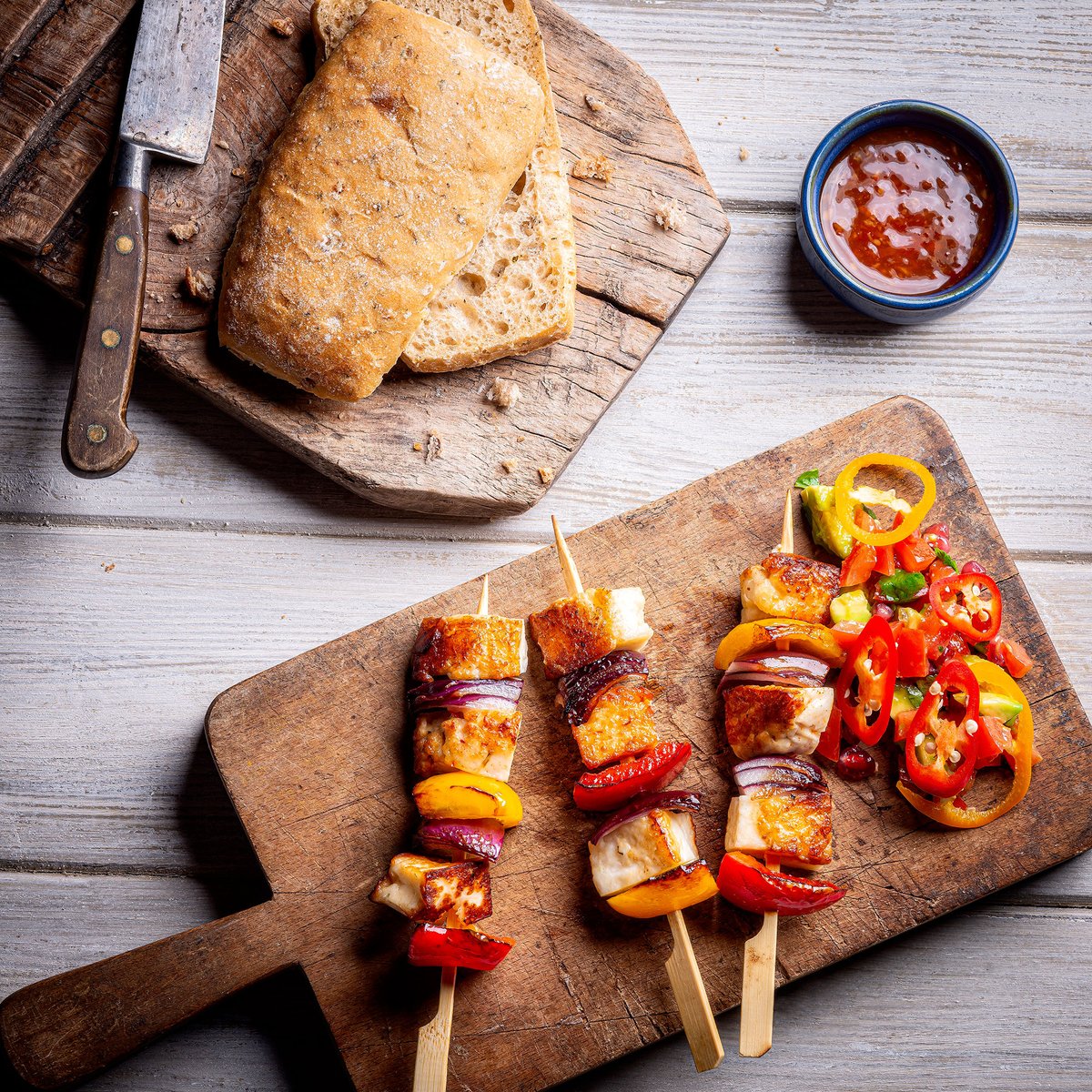 FuturaFoods's tweet photo. A little #MondayMotivaton for you all, why not check out the Halloumi Skewers with Avacado Salsa Recipe on our website. It's healthy Halloumi with a kick.
https://t.co/FH95UxvA0i
#Halloumi #freshrecipe #recipeinspiration https://t.co/LYx1cMb7z6