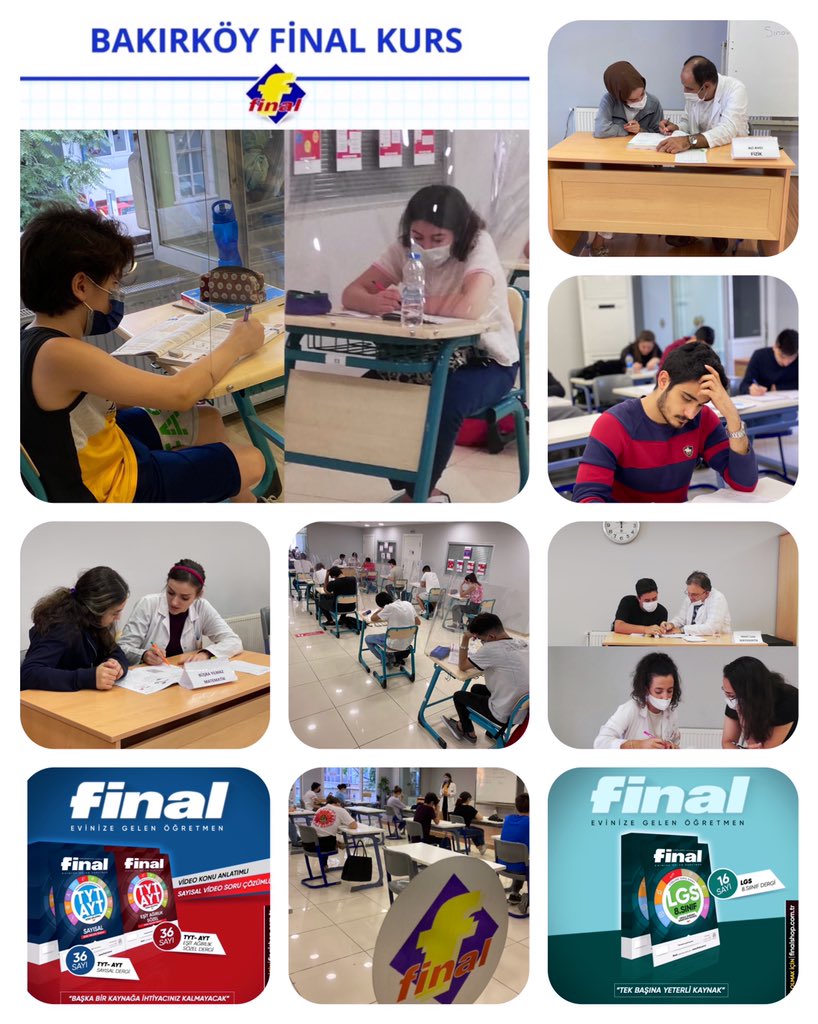 Bakırköy Final Kurs
📍İstanbul Caddesi No:49-Bakırköy
☎️0(212) 543 71 71
.
#lgs2021 #yks2021