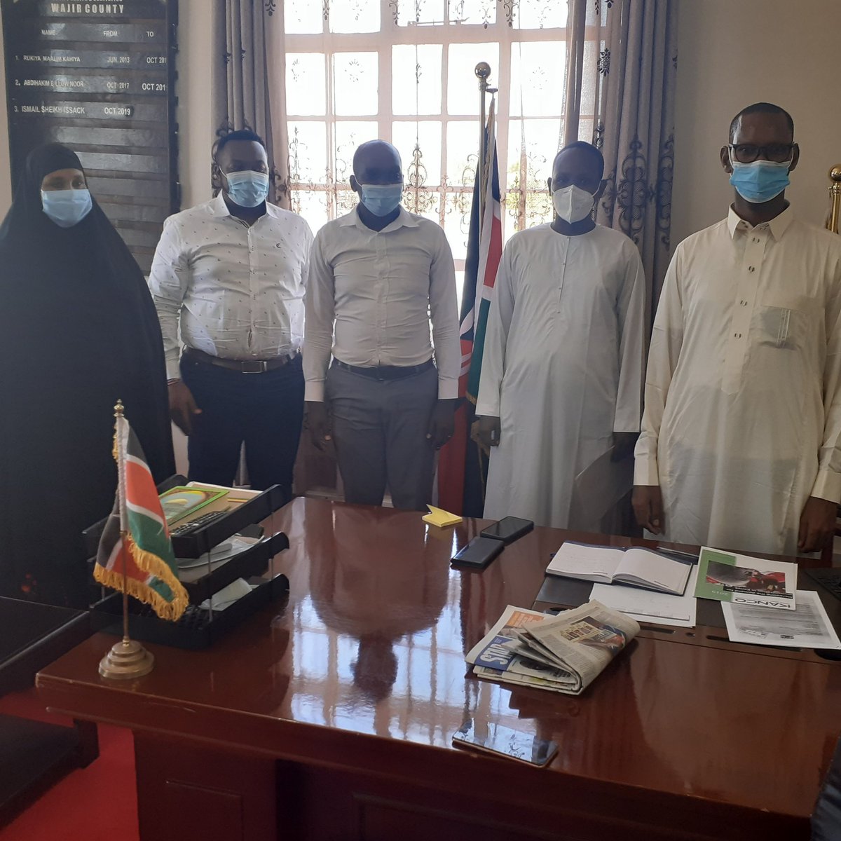 jafarisKe's tweet photo. Just from having a successful engagement with the CEC Health @Wajir county @gavi @steveikon @KancoKE https://t.co/FIgyMfkT7H