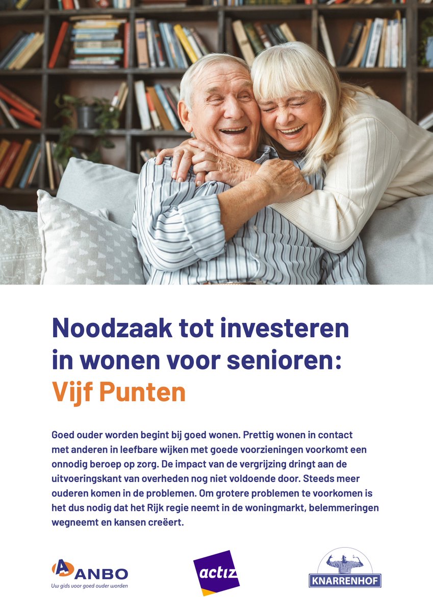knarreprak's tweet photo. Hier 't #5PuntenPlan wat @ANBO_Nederland @LianedenHaan @ActiZbranche en #Knarrenhof deze week na presentaties van oa #HenkKamp hebben aangeboden onder deskundig vz'schap van prof @PJBoelhouwer Alle grote fracties aanwezig. Het #5PP vat veel adviezen samen tot iets haalbaars. DOEN https://t.co/TWGxWf0Xv7