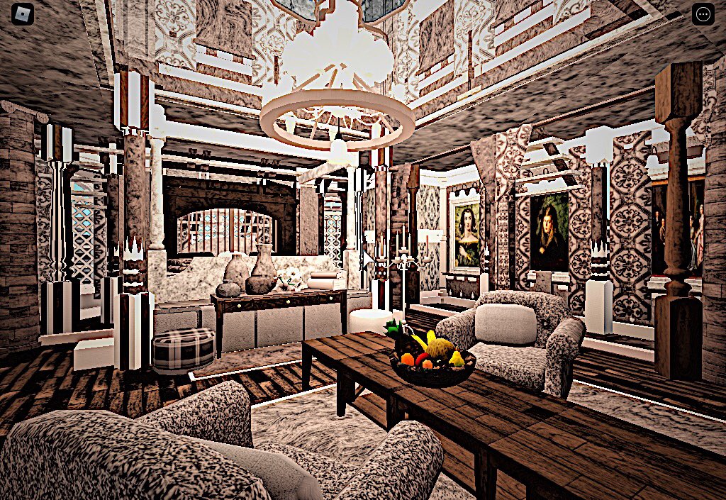 V4mpiria He Him Bloxburg Build Victorian Style Bedroom Value 90k Bloxburgroom Welcometobloxburg Bloxburgbuild Bloxburg