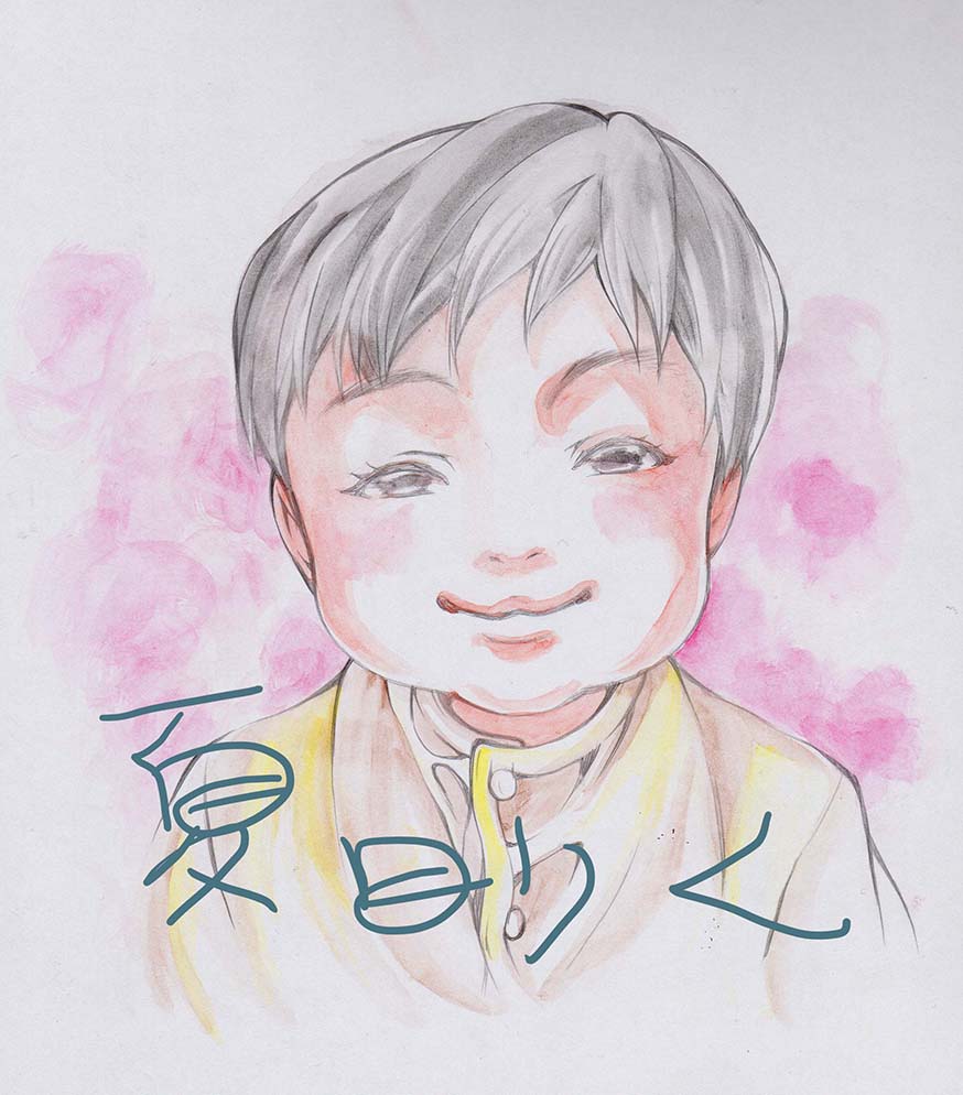 動物や水彩絵描いてるイメージがあまりないようなのでペタリ。
水彩絵、昔似顔絵描きでやってたよ。 