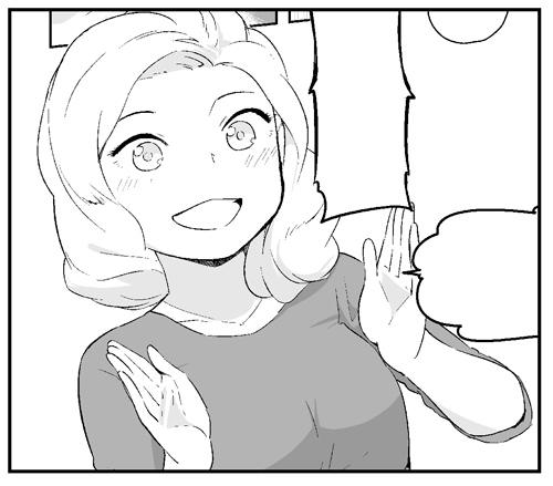 23話の最後で登場するエミリア。麗陽の帰国子女設定を作った段階で登場予定のキャラクターでした。自由奔放なので振り回される麗陽ですが、その波風が次第に大きな影響を与える立ち位置になっています。
#解説待機列ガール 