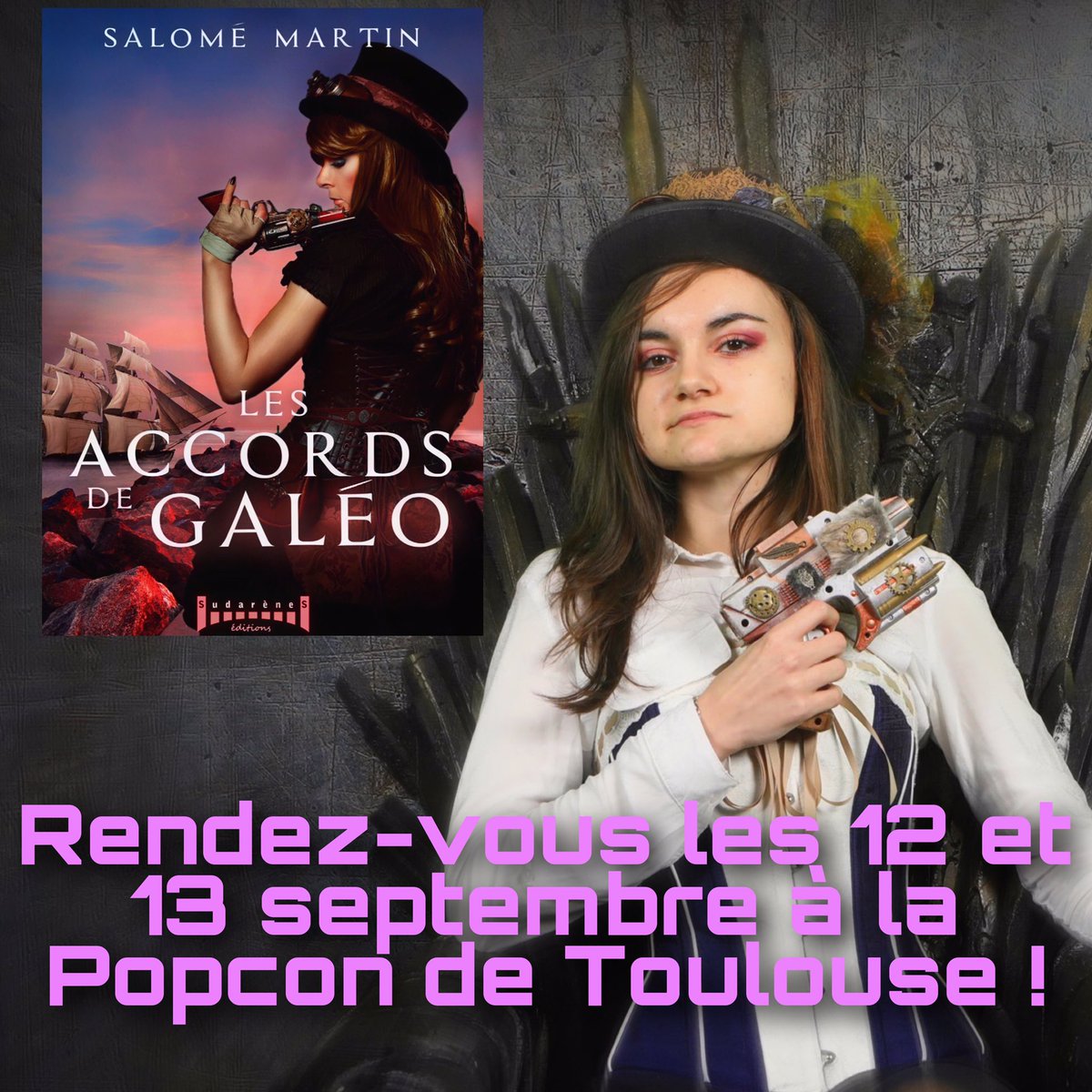 MartinSalom3's tweet photo. Hello à tous ! J’espère que vous allez bien. Les conventions reprennent, dans le respect des normes Covid ! J’ai hâte de vous revoir ! https://t.co/e0UxGRngen