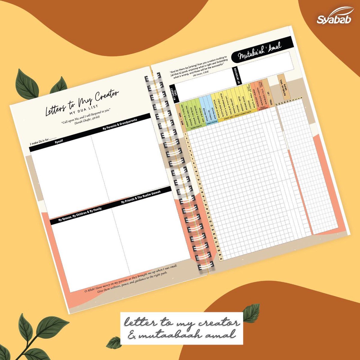 CONTENT EXCLUSIVE PLANNER 2021 Vision board 2021 goals Time to travel Time to exercise Checklist Khatam quran Yearly reading log Blank pages 40+ Calendar 2021 Calendar Hijri (1442H-1443H) Monthly plan Weekly & daily plan Mutabaah amal