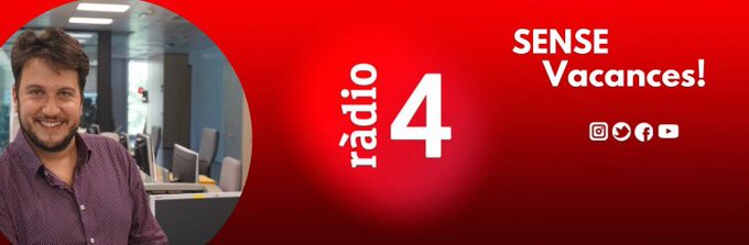 Sense Vacances (@sensevacances) on Twitter photo Acabem el <a href="/SenseVacances/">Sense Vacances</a>‼️
🔶Moltes gràcies per acompanyar-nos a <a href="/radio4_rne/">radio4_rne</a>. Ha estat un plaer passar l'estiu amb vosaltres‼️
▶️rtve.es/radio/radio4-e… Acabem el <a href="/SenseVacances/">Sense Vacances</a>‼️
🔶Moltes gràcies per acompanyar-nos a <a href="/radio4_rne/">radio4_rne</a>. Ha estat un plaer passar l'estiu amb vosaltres‼️
▶️rtve.es/radio/radio4-e…