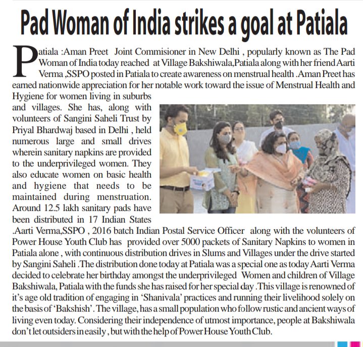 paRi_the_wall's tweet photo. There is a myth that women cannot water plants or cook during their periods bcz their uncleanliness will spoil the food &amp;women r literally put in isolation during their periods. @earth_geo decided to put an end to period poverty ,Kudos to many such #padwomen &amp; #padmen ! @PASM143 https://t.co/Jox8TjgfNx