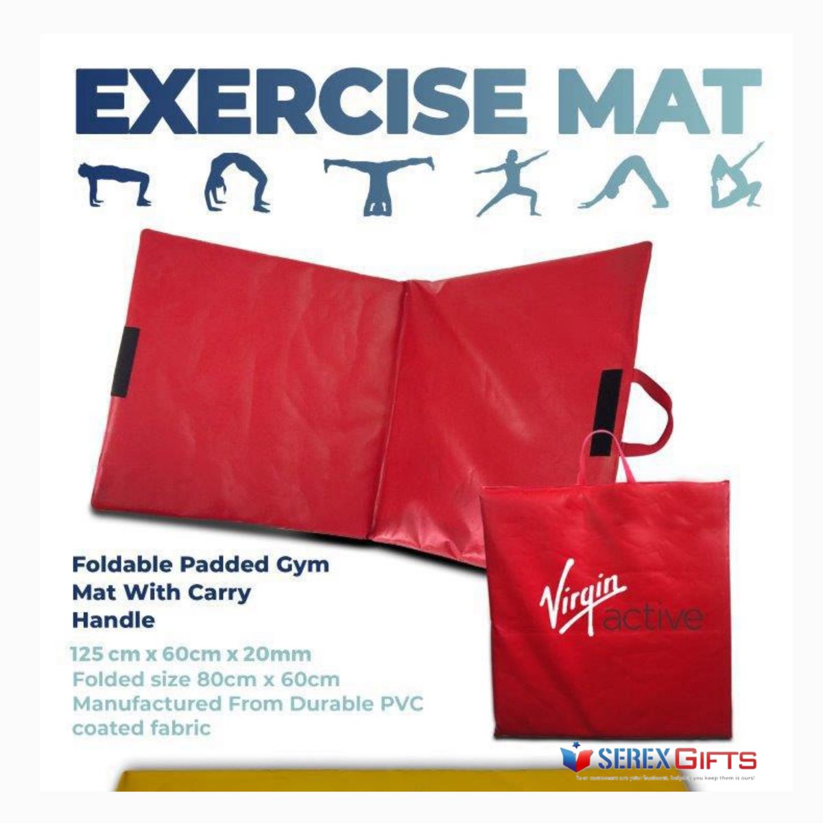 Exercise Mats with FREE branding
.
Contact us for a quote
☎️011 483 2042 or 082 997 0661
✉️ info@serex.co.za
.
.
.
.
.
.
.
.
.
.
#smallgifts
#serexgifts
#branded
#promo
#brandawareness
#corporategift
#advertise
#brandedstuff
#brandactivations
#ecommerceplatform