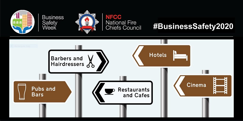 NFRSBizSafety's tweet image. Next week is @NFCC_FireChiefs Business Safety Week. @NFRSBizSafety will be offering advice and help on fire safety in the workplace in response to #COVID19, so look out for #BusinessSafety2020 
#northantstogether @northantsfire