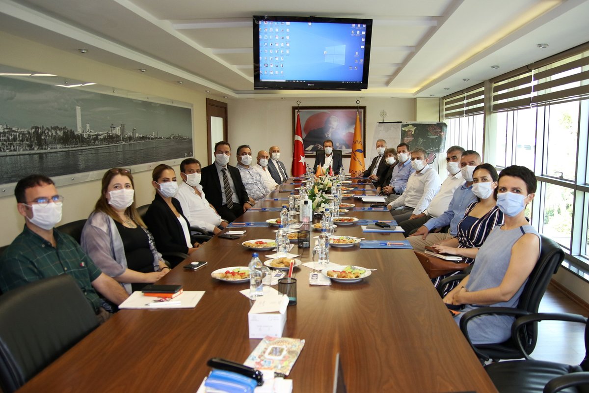 mersintso's tweet photo. Mersin Ticaret ve Sanayi Odası (#MTSO) Yönetim Kurulu Başkanı Ayhan Kızıltan ve Meclis Başkanı Hamit İzol, Mersin Büyükşehir Belediye Başkanı Vahap Seçer ile birlikte Mersin Tarsus Organize Sanayi Bölgesi’nde (#MTOSB) bir dizi temasta bulundu. https://t.co/3zXL1RhxAN