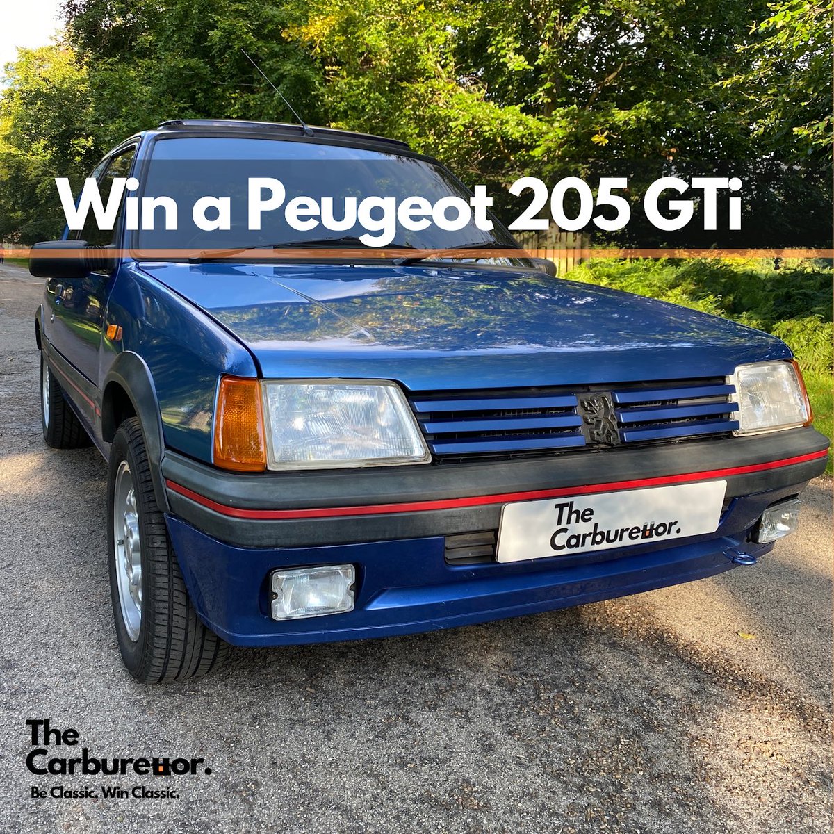 TCarburettor's tweet photo. WIN our amazing Peugeot 205 GTi 1.6, described by Top Gear as the best hot hatch ever made. 

Just follow the link below to enter👇

https://t.co/MV8AhX0CYX

#Peugeot #Peugeot205 #205GTI #WIN #carsofinstagram #classiccars #Competition #prize https://t.co/4wGC9PFJnf