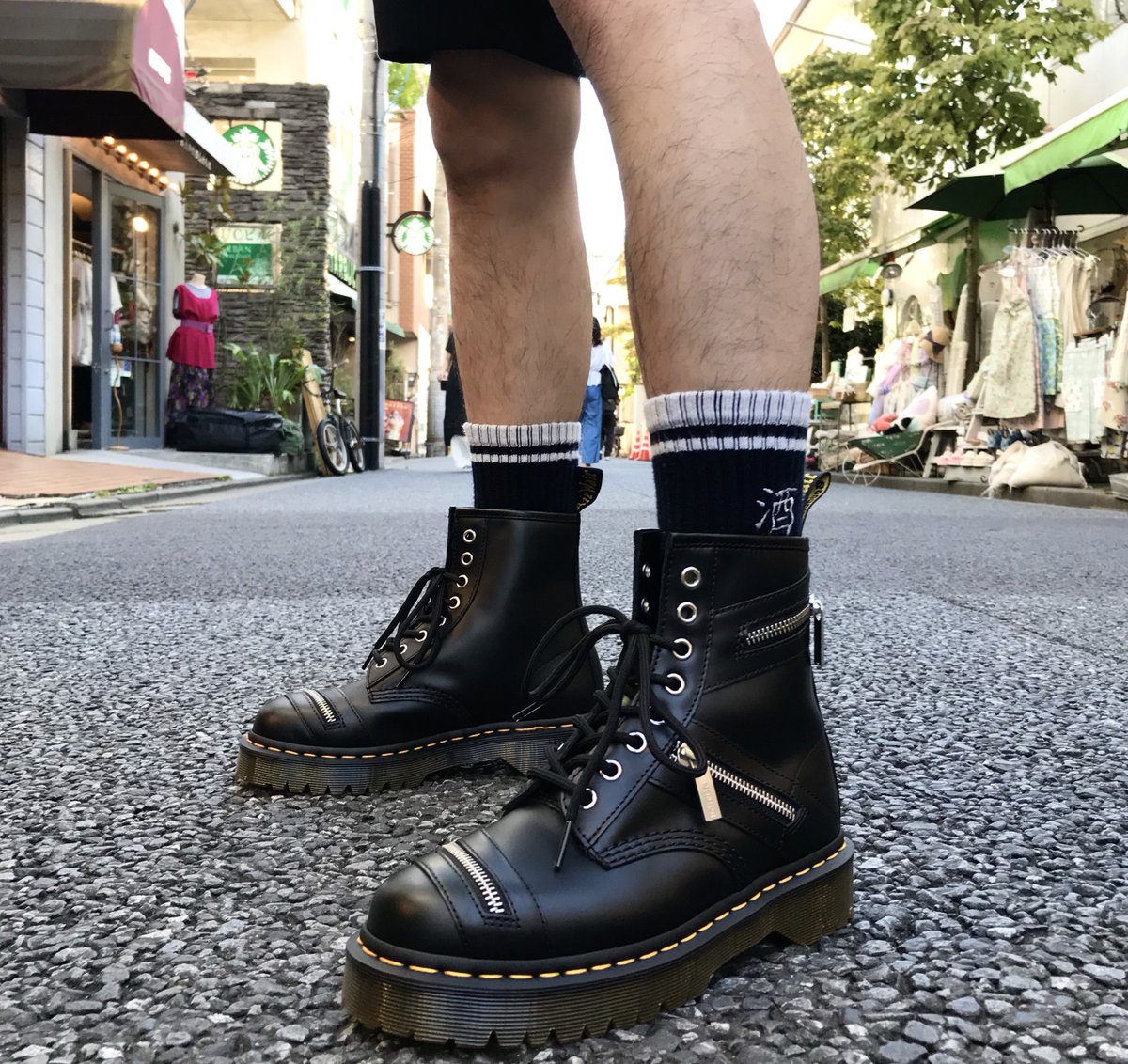 Dr.Martens 1460 BEX LL ダブルジップ 8ホール-