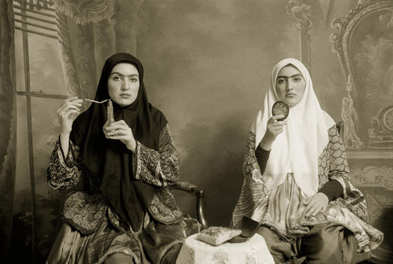 annalisaPe's tweet photo. Qajar #7, 1998, by Shadi Ghadirian #becauseFriday https://t.co/XSWmXzPbeR