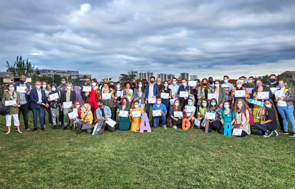 Encore bravo aux 180 lauréat.e.s de l'Appel à Agir In Seine-Saint-Denis ! Des idées innovantes, inclusives, solidaires et citoyennes, engagées pour une transition écologique... Made in Seine-Saint-Denis !