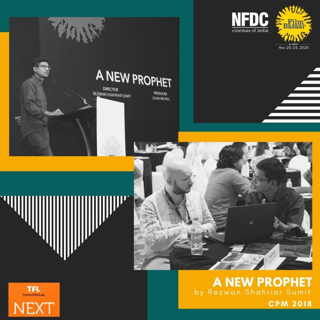 filmbazaarindia's tweet photo. A New Prophet by Rezwan Shahriar Sumit has been selected for @TorinoFilmLab's feature film development workshop #TFLNEXT. Congratulations, Sumit! 🎉 The project was part of Co-Production Market #CPM in 2018. #CPM2020 entries are now open. Visit https://t.co/67ZPNc9le5 for more. https://t.co/q2bh1RhSCi