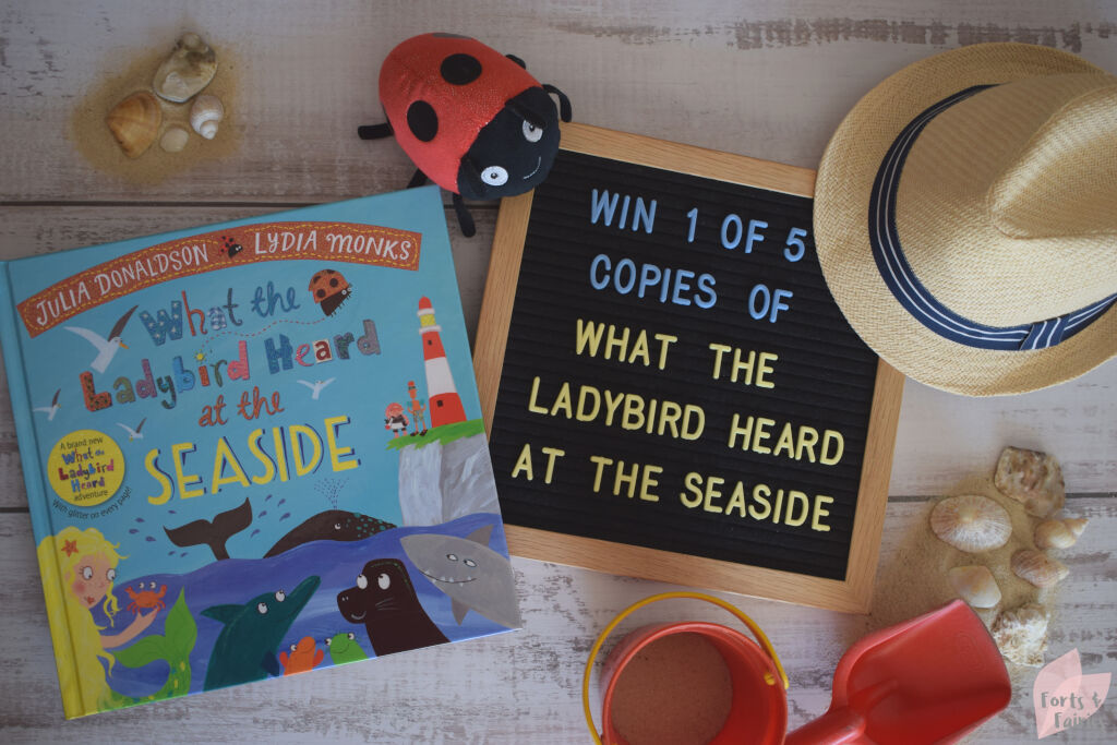 You can #win one of five copies of #WhatTheLadybirdHeard at the Seaside! 🐞🧜‍♀️🐳Head to Forts and Fairies on Facebook (facebook.com/fortsandfairies) to enter! #childrensbooks #JuliaDonaldson #LydiaMonks #competition #SouthAfrica