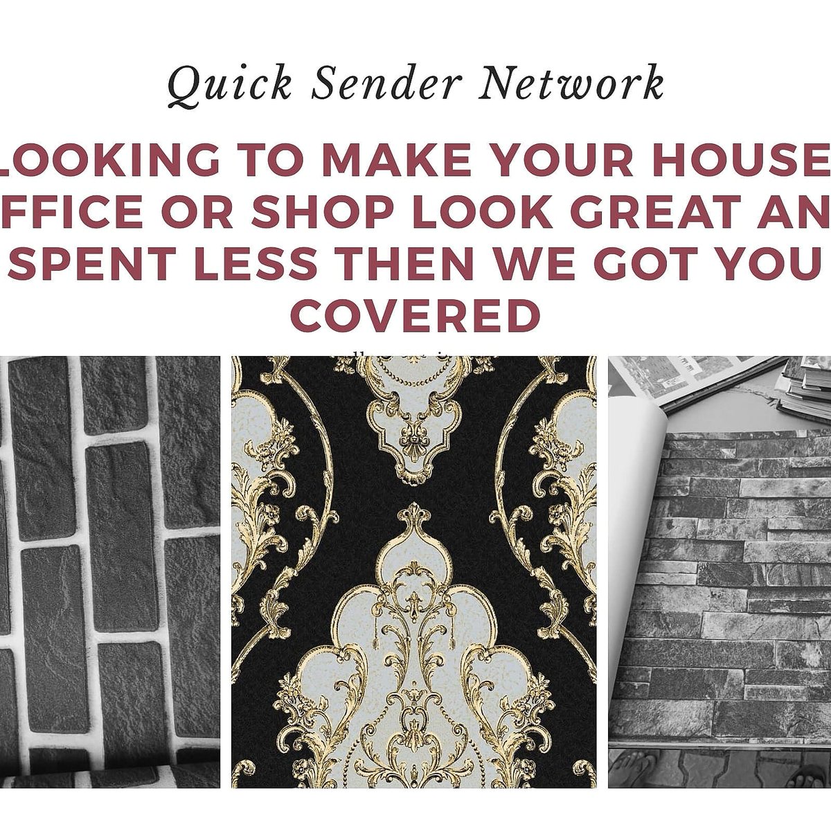 smooth_text's tweet photo. Wallpapers are durable, long lasting, you don't even have to worry about them getting stained most of all they are affordable. Save money get a wallpaper today.

#wallpapers #wallpaperdesign https://t.co/a0VMl9q4mf