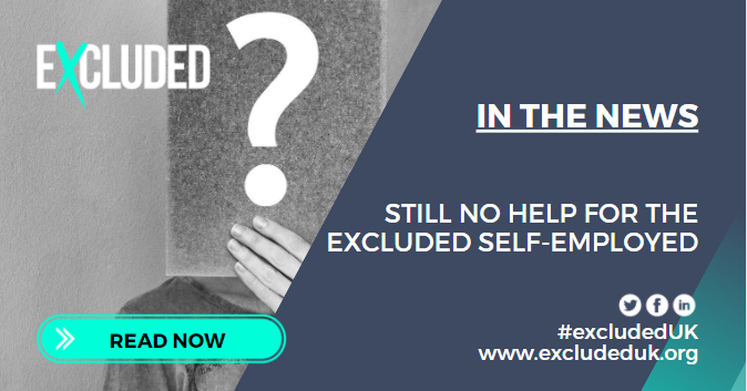 #ExcludedUK members Amy and Paul talk to The Guardian about their struggles, without meaningful financial support from the <a href="/BorisJohnson/">Boris Johnson</a> Government. 
hubs.li/H0vGCQt0