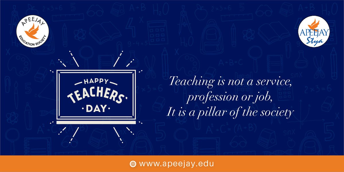 school_apeejay's tweet photo. #teachersday #happyteachersday #teacherappreciation #apeejayteachers #teacherlife https://t.co/38Nj1asmft