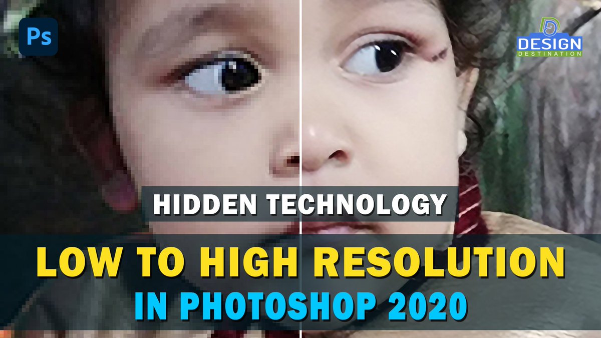 DesignDestini's tweet image. Convert Low Resolution Image to High Resolution in Photoshop 2020 | Hidden Technology | Image Resize...
#DesignDestination #CreativeDesignDestination #ComputicsLab #Photoshop2020 #YouTube #graphicdesign #hiddentechnologyofPhotoshop

youtu.be/sPYXN75xBMo