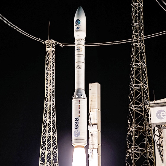 SAB_LS_Official's tweet photo. Last night Vega SSMS PoC first launch 🚀
#VV16 #LiftOff #Space #Vega #SSMS #Launch https://t.co/rmDYKxjNWO