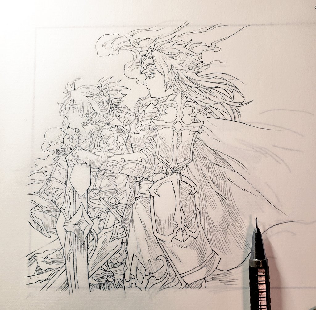 ぱぴ寿司たいけんばん起動画面を描いています 