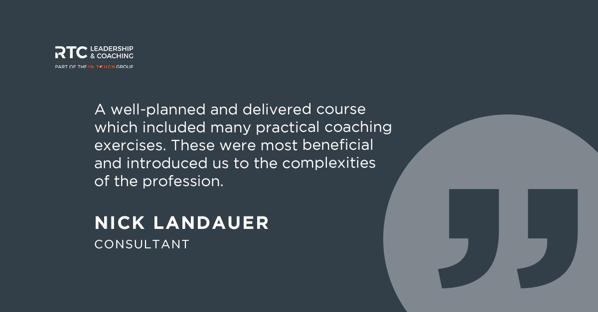 We are very proud to have received this positive review from a delegate who took part in our CCI course. Our ILM Level 7 accredited CCI course offers a comprehensive range of exercises tailored to help professionals become leadership coaches. Learn more: bit.ly/2OQRByF