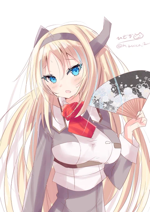 「まったく、まだまだ暑いな」ネルソン
#艦これ版深夜の真剣お絵描き60分一本勝負
#艦これ版真剣お絵描き60分一本勝負_20200903 