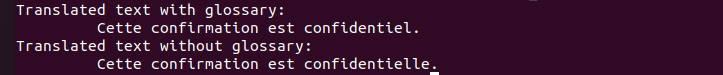 Today we were experimenting with <a href="/GoogleTranslatr/">Google Translate</a> glossaries. We were expecting some nifty #deeplearning solution, but instead it just appears to replace words blindly, with agreement and other grammatical errors as a result. Can't <a href="/GoogleAI/">Google AI</a> do better? #neuralempty #nlproc