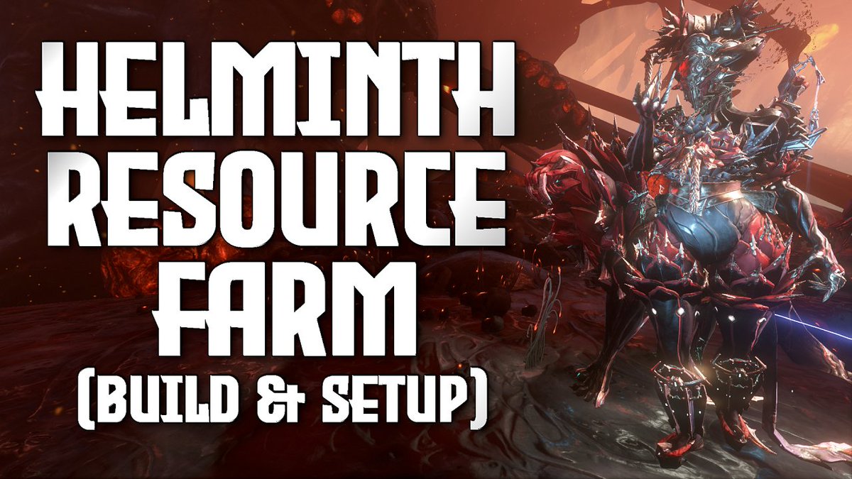 ashenone07's tweet photo. Build and setup for farming helminth resources https://t.co/TLKUBHTfSJ https://t.co/q6rnMJ6CoO