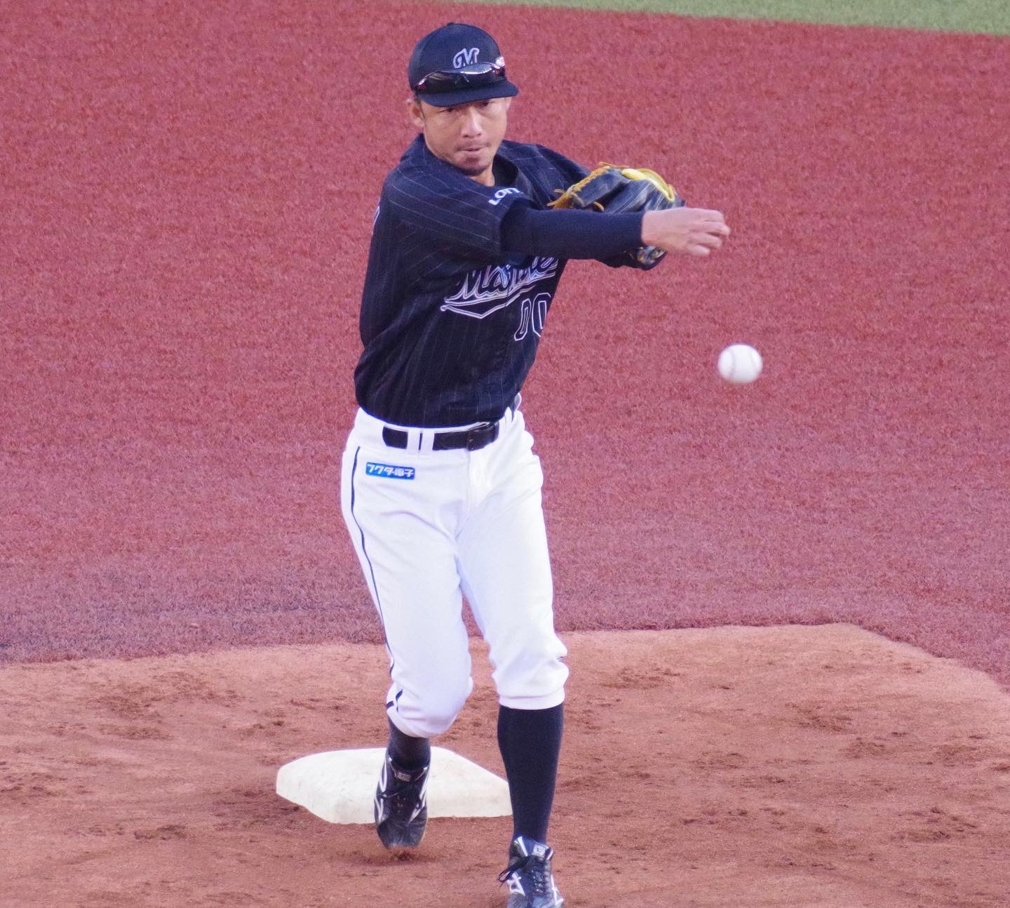 Mogumogu 昨日の鳥谷敬 投げる編 鳥谷敬 Chibalotte