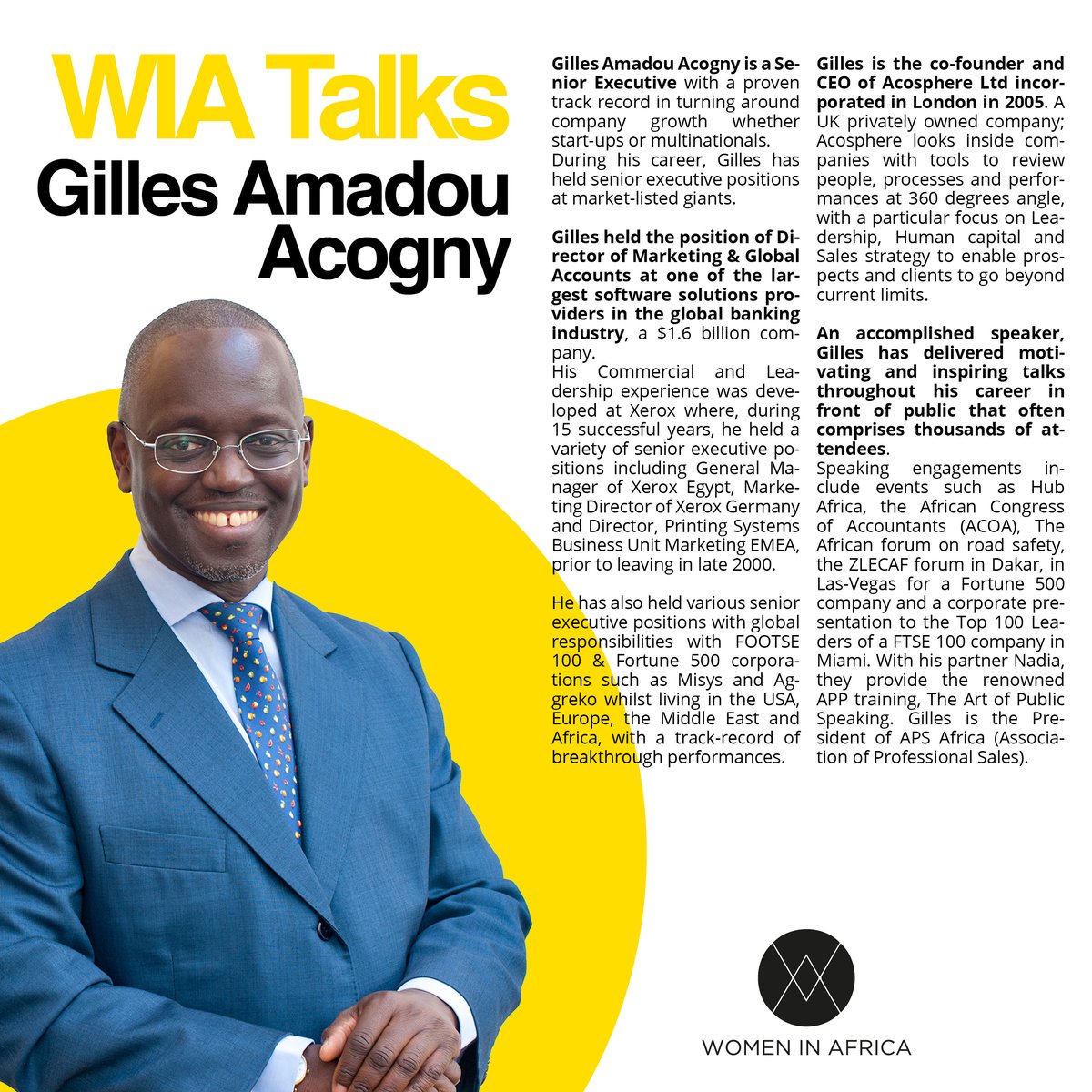 Acosphere's tweet photo. It is today! Transform And Rise by Acosphere! Do not miss this Masterclass on #WIATalks by Women In Africa! French version at 15h00 GMT and English version at 16h30 GMT.
Register here: https://t.co/5xbCwrMZFV
#Acosphere #TransformAndRise #PublicSpeaking #WomenInAfrica https://t.co/xnIEIv7S14