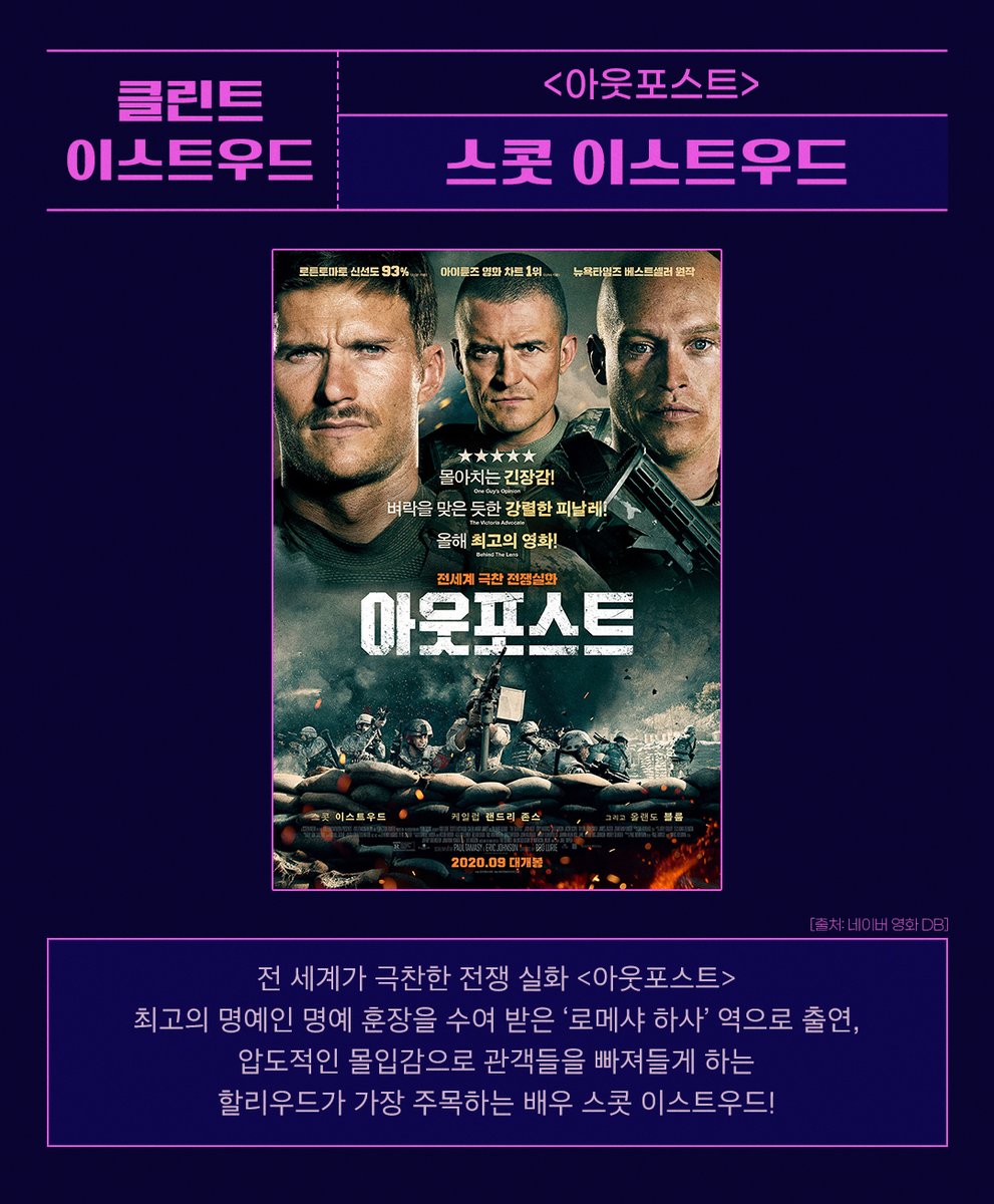 [오늘은 이런 영화] ⠀ 아빠...! 🏃🏃 비켜어엇...! 할리우드 2세 배우들의 맹/활/약 ⠀ 신개념 SF <#테넷>의 멱살을 잡고 끌고가는 #덴젤워싱턴 아들...
