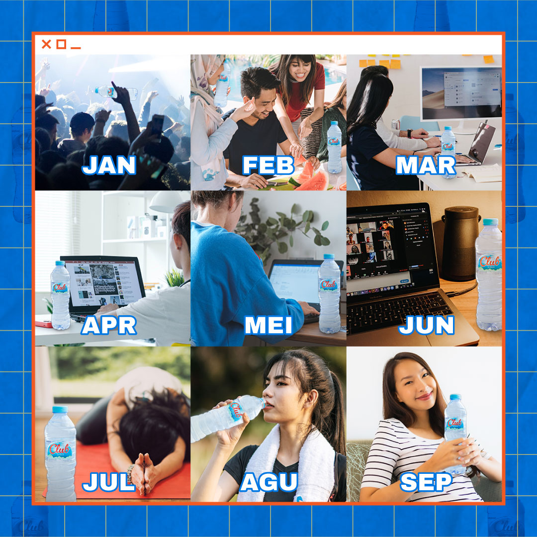 club_airmineral's tweet image. #SeptemberCeria Bareng Club Air Mineral 🥳

Dari masih bisa seru-seruan bareng temen-temen sampe harus jaga jarak, minum Club Air Mineral 2 liter per hari gak pernah lupa dong. Siapa neh yang gini juga? 🤔 

#2020Challenge #IniClubKamiManaClubKamu