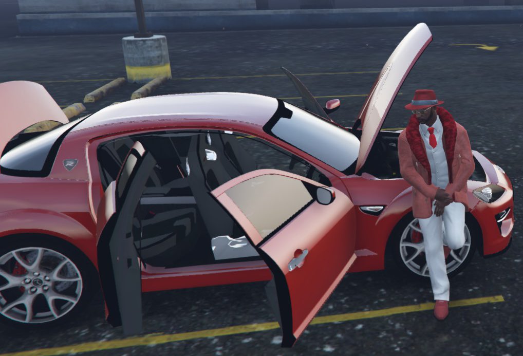 ZaddyJuLz's tweet photo. What’s A Pimp Without His Favorite Car In The Whole World Mazda RX8!!

#WatchMixer #ContentCreator #Gamer #Gaming #Xbox #XboxOne  #Microsoft #Playstation4 #Sony #pc #microsoft #twitch #twitchstreamer #ubisoft #rockstar #gta5rp #BPG #BloodPackGaming @watchmixer @twitch @gtav https://t.co/oQp3AGApmg