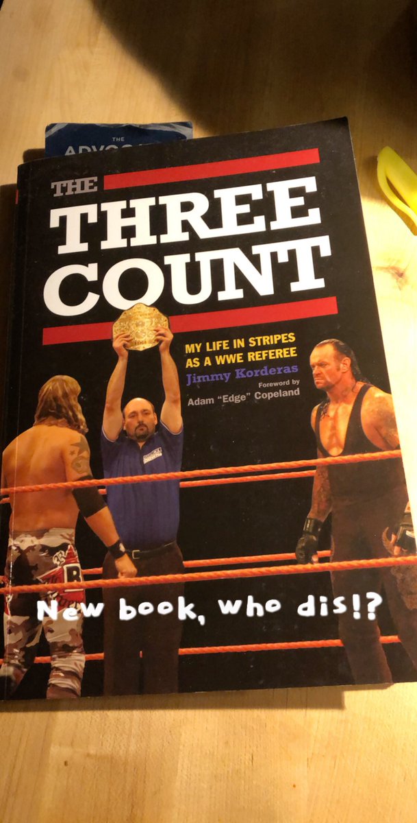 jfritzreffit's tweet photo. Starting a new book today & always eager to learn! Thanks @jimmykorderas ! #RefFit #readingrainbow #knowledgesponge https://t.co/2xw4no1FbY