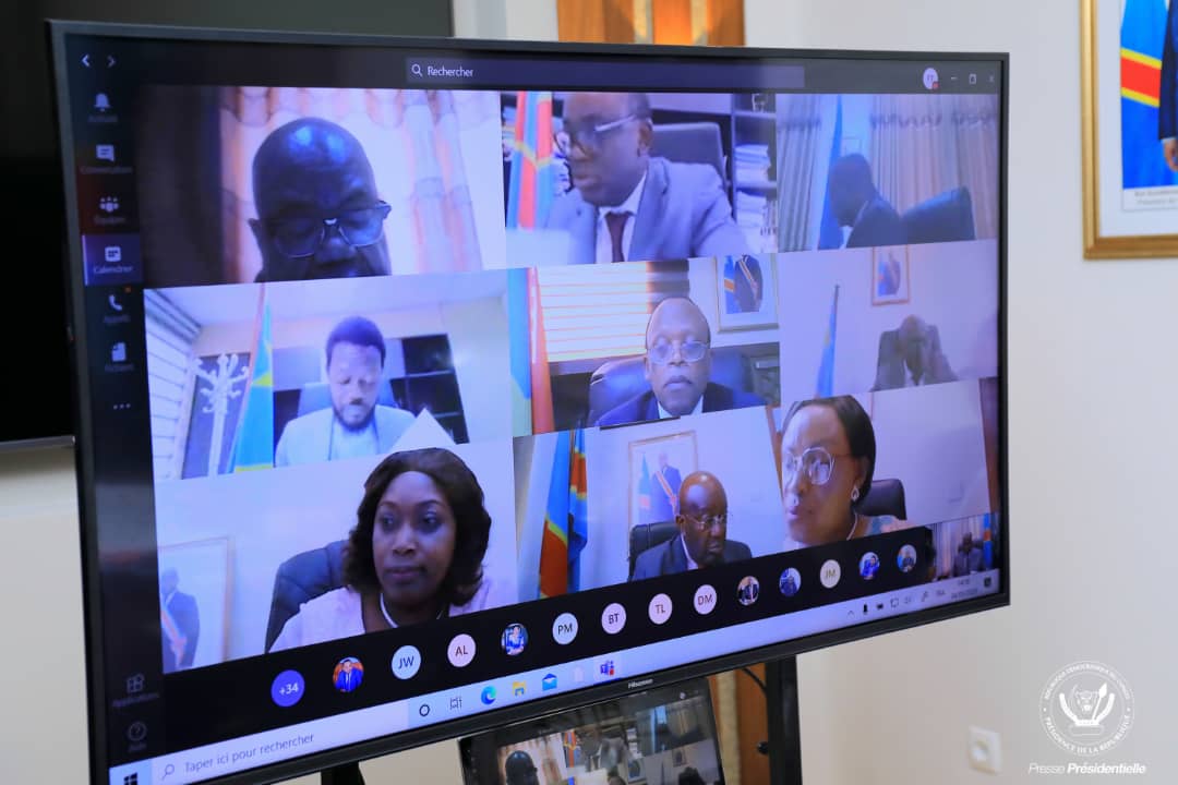 #RDC 04.09.2020| #CitéUA 47ème réunion hebdomadaire du Conseil des Ministres sous la conduite du Chef de l'État, Félix-Antoine Tshisekedi Tshilombo.