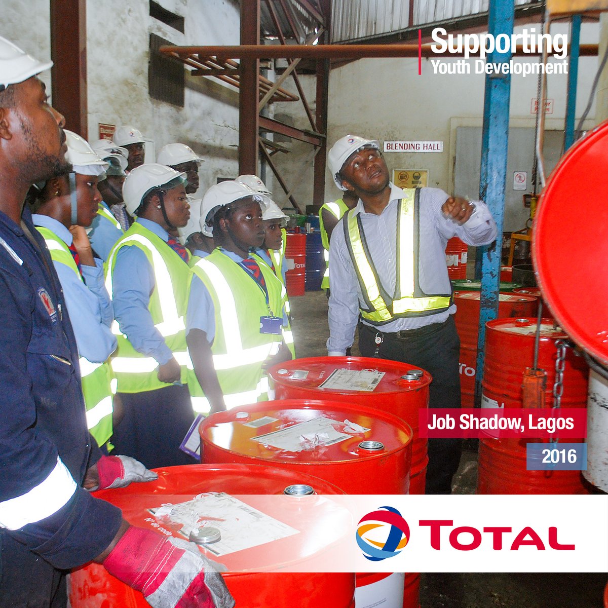 TotalEnergiesNG's tweet photo. In 2016, we were honoured to have some secondary school students experience working with us for a day in our Lagos Blending Plant.
#TotalJobShadow #TotalCSR #MakeThingsBetter https://t.co/C6K8z9dzIt