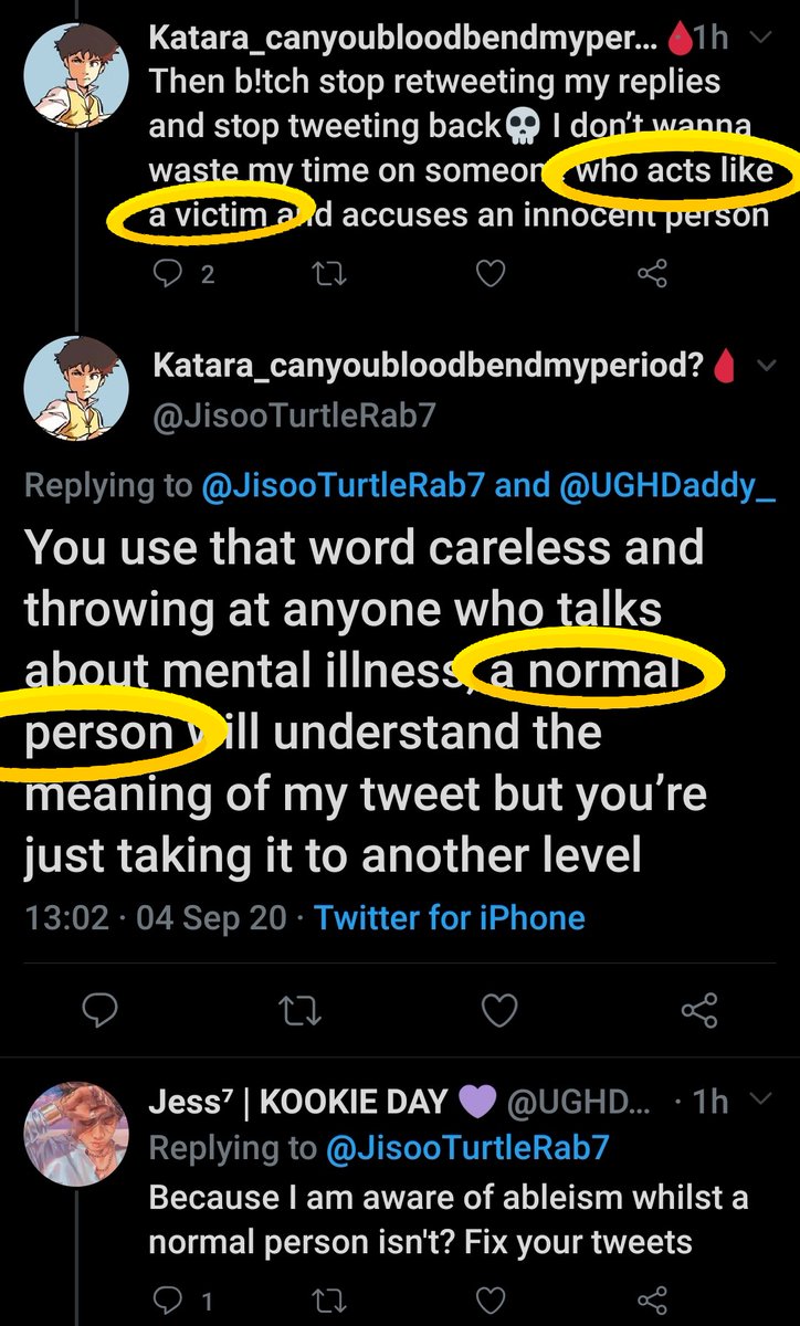 ᵇᵗˢ ⁿᵒ ᵒⁿ ʰᵒᵗ You Can Be Ableist Even While Suffering From Mh Issues Yourself And The Target Or Your Mental State Doesn T Matter Either Ableism Is