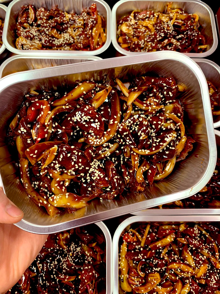 Beautiful Beef In Black Bean Sauce on today 🍜