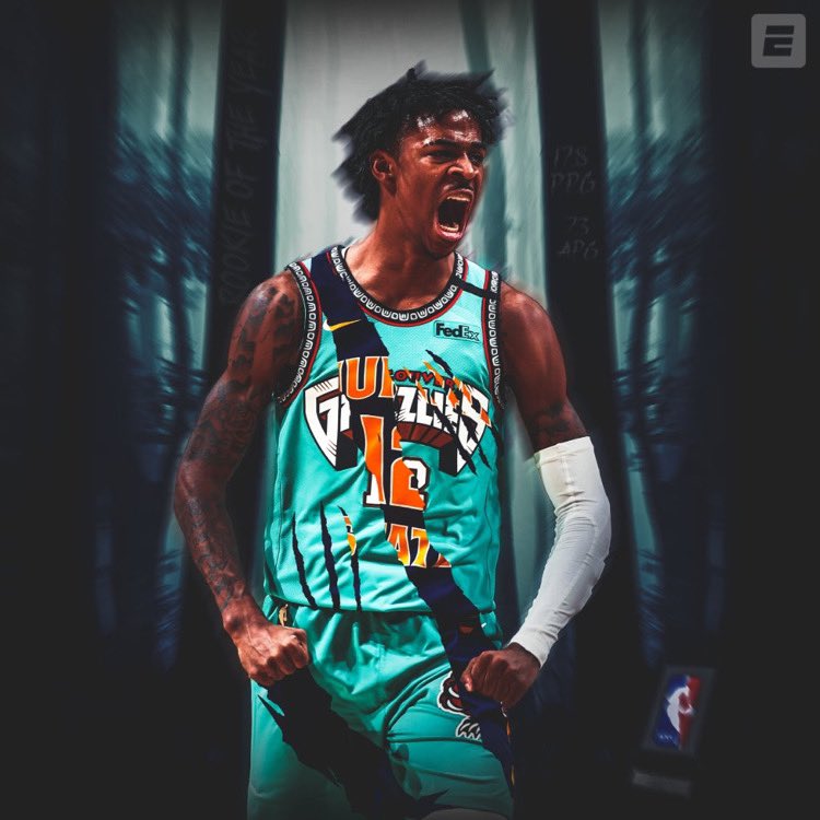 Congrats to <a href="/JaMorant/">Ja Morant</a> for winning ROTY!! #shoesup