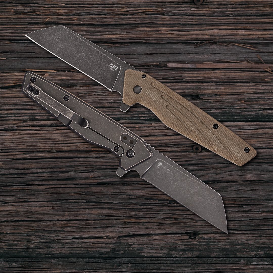 OntarioKnife's tweet photo. #FolderFriday with the up and coming #OKCBesra 👌🏽🔪 
#ontarioknifecompany #ontarioknife #ontarioknives #ontarioknifeco #OKC1889 #pocketknife #foldingknife #knife #blade #hunting #camping #hiking #outdoors #tools #edc #besra #micarta #titanium #aus8 #bushcraft #survival #adventure https://t.co/hCeo67wj2J