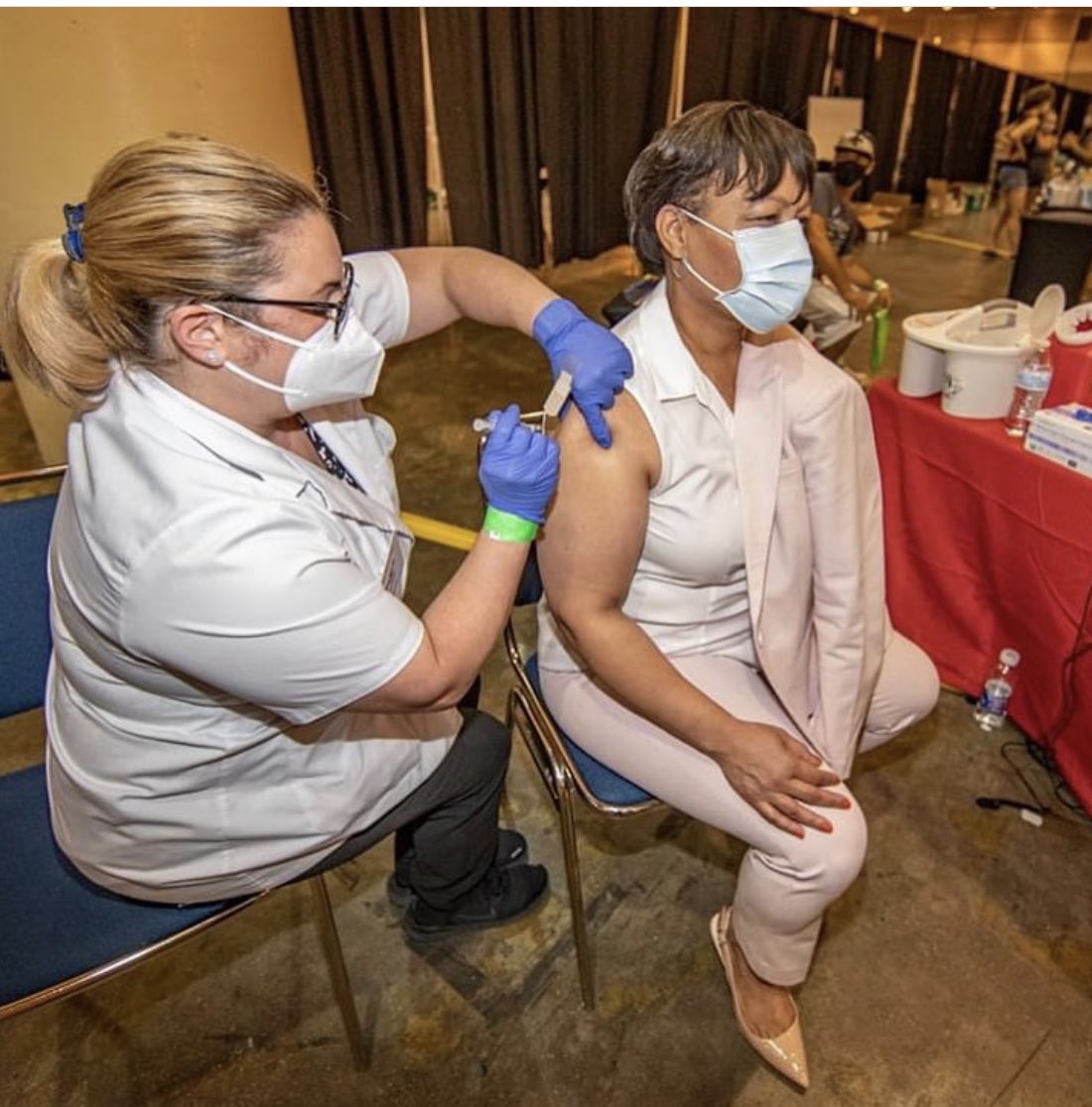 Mayor LaToya Cantrell (@mayorcantrell) on Twitter photo Itโs more important than ever that you protect yourself - get the flu shot early! #Flu shots protect you, your family and our community!
@MayorCantrell received her flu shot at the Family Resource Center the <a href="/CityOfNOLA/">The City Of New Orleans</a> activated for our Southwest Louisiana neighbors. #nola Itโs more important than ever that you protect yourself - get the flu shot early! #Flu shots protect you, your family and our community!
@MayorCantrell received her flu shot at the Family Resource Center the <a href="/CityOfNOLA/">The City Of New Orleans</a> activated for our Southwest Louisiana neighbors. #nola