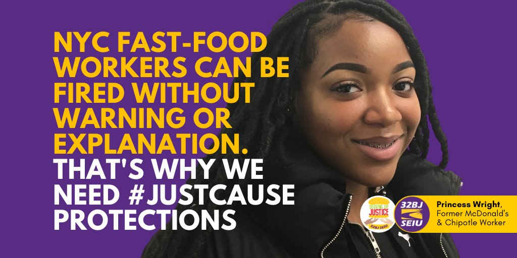 FastFoodUnion's tweet photo. Labor Day is dedicated to those who have gone before us and fought for protections like the weekend and 8hr workday. Like them, fast-food workers like me organized for $15/hr & #FairWorkWeek—and won! Now, we continue the fight for #JustCause protection. #ServingUpJustice #FF15 https://t.co/QMRR6uGGgh