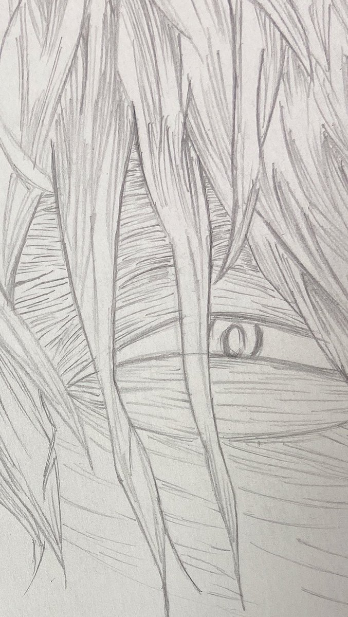 線増やしたらもっと不気味になったw #模写 