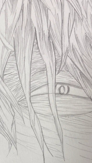 線増やしたらもっと不気味になったw #模写 